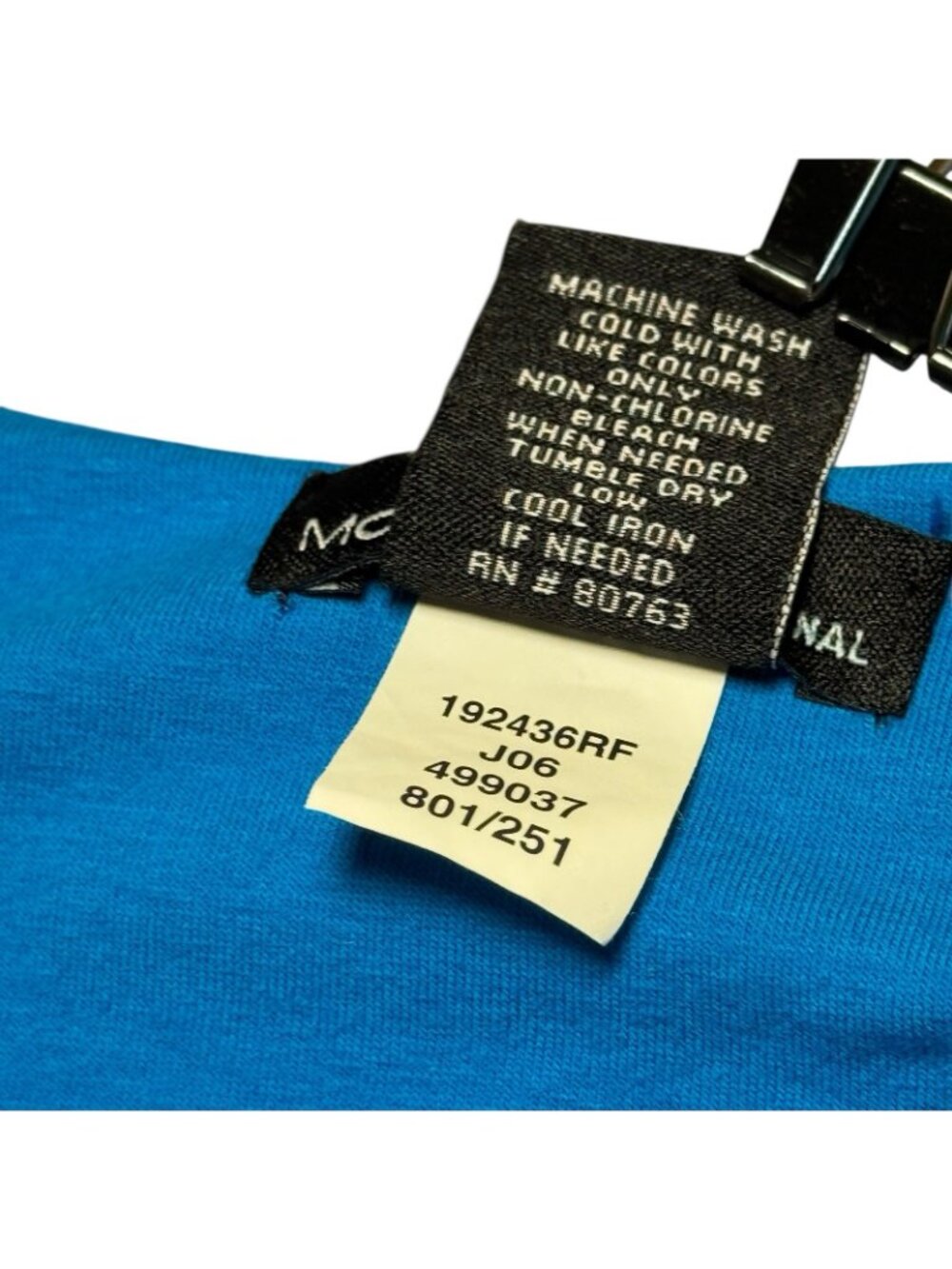 Victoria’s Secret Moda International Y2K Small Teal Blue Bodycon Dress - Picture 6 of 15